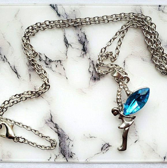 New Fashion Rhinestone Angel Girl Necklace - Picture 5 of 5